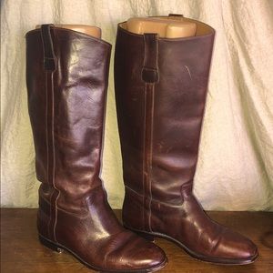 Women’s Brown Leather Boots. Fabulous!